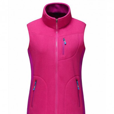 戶外情侶抓絨馬甲男女秋冬運動搖立絨背心防風保暖加厚開衫抓絨衣