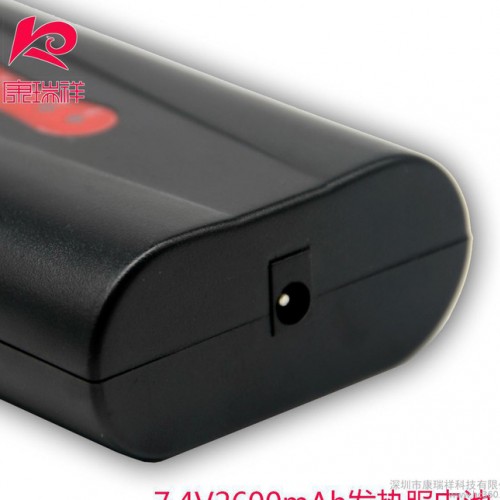 發熱衣服鋰電池7.4V2600mAh發熱服馬甲4檔跳調溫控電池 直銷