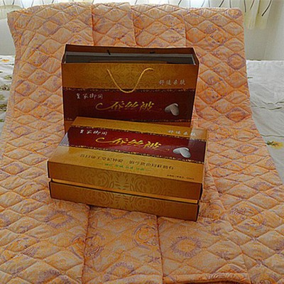 新款**御用夏天空調蠶絲被驅蚊香薰青花磁涼被會銷禮品