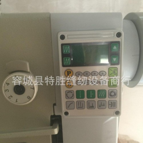 經(jīng)銷 0303D4電腦厚料自動抬壓腳同步車 帶刀包邊縫紉機(jī)