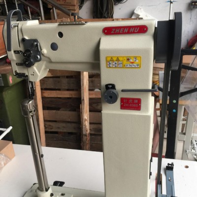 廣東針虎牌8365高車立柱式高位單針縫紉機鞋廠專業制鞋機