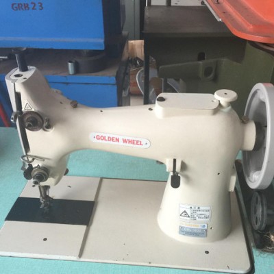 臺灣進口金輪牌粗線車磨卡車制鞋廠箱包廠直線車電動縫紉機閃電發