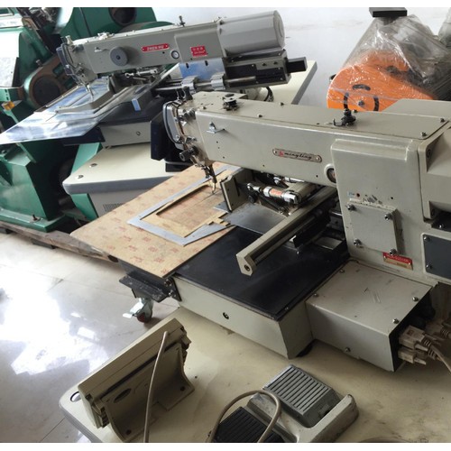 9成新名菱電腦花樣機電腦車全自動縫紉機2516G