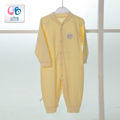嬰兒新生兒連體衣服 兒童爬服男女寶寶哈衣長(zhǎng)袖睡衣純棉 春夏秋