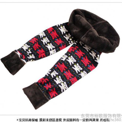 供應裕歌加絨女裝打底褲廣東廠家大量現貨便宜批發