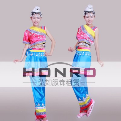 供應(yīng)弘如服裝租賃長寧出租舞臺服裝民族服裝拉丁舞蹈服