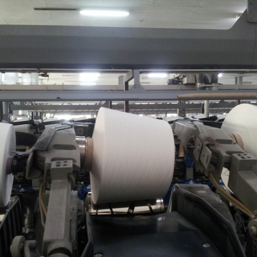 40支紗可加氨綸漂染 滌綸化纖  化纖紗 直銷