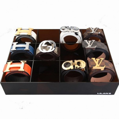 供應曹喜歡亞克力收納盒領帶收納盒皮帶收納盒 服裝店配件展示道具