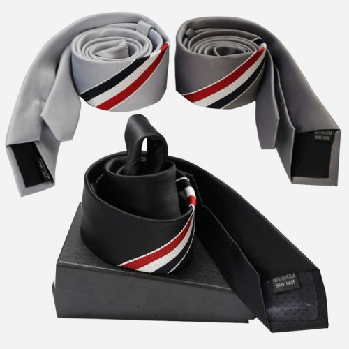 東周 織帶權志龍同款TB紅白藍織帶男士女士 領帶時尚領帶新款領帶現貨賣