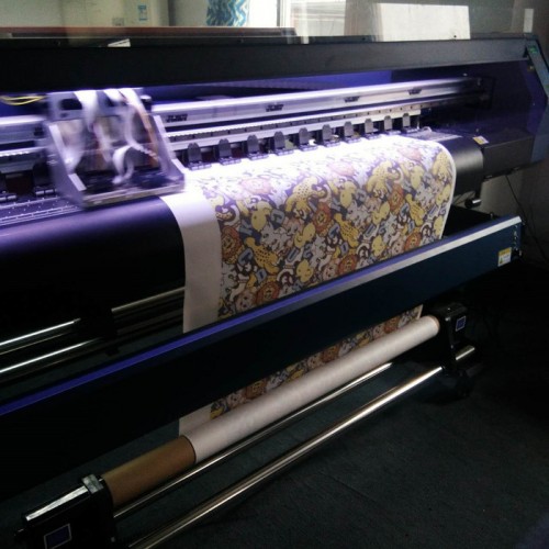 東莞至上印花機械，滾筒式服裝印花機，騎行運動服印花機