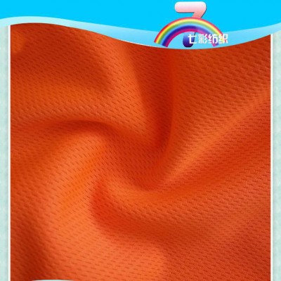 專業訂做 單面滌綸網眼布 運動服鳥眼網布 復合裝飾網布