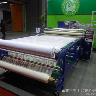 供應ZS-至上610*1200mm加壓滾筒轉印機，雪紡數碼印花機