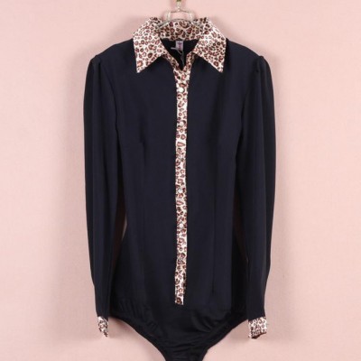 雪紡衫長袖　打底上衣連體襯衫女2014秋裝新款韓版潮職業(yè)女裝收身