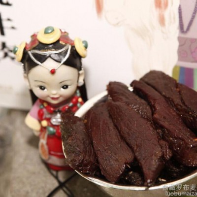 西藏拉薩土特產(chǎn)舌尖上的西藏羅布吞澤羅布麥贊好吃嘴手撕牦牛肉105g