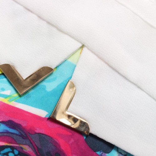 恬貝兒童裝2014新款女童夏裝 韓版雪紡印花七分褲中大童休閑