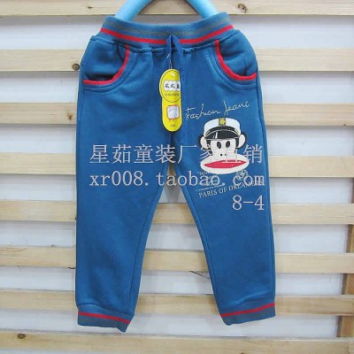 供應(yīng)星茹童裝星茹童裝童裝批發(fā)歐美原單童裝男童批發(fā)價(jià)韓國(guó)哈倫運(yùn)動(dòng)長(zhǎng)褲子特價(jià)2013