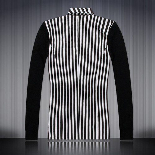 2015品牌男士休閑西裝時尚修身西裝領外套印花拼色潮男小西服