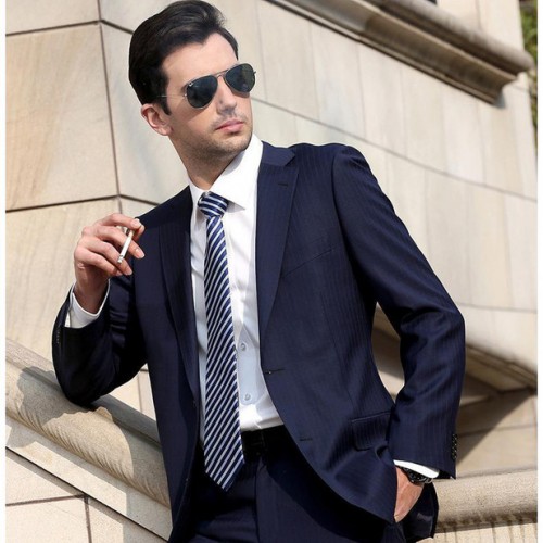 高端定制男士西服套裝 商務休閑正裝 韓版簡約男西裝定制