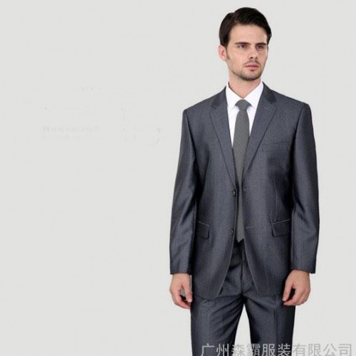 供應西服新款男士修身小外套 商務正裝西裝男潮品牌西服訂做廠家