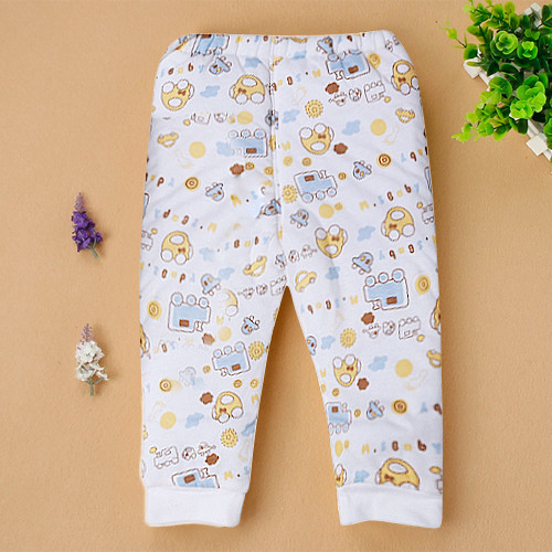 兒童棉褲寶寶冬天保暖褲子加厚夾棉褲子新生兒冬季長(zhǎng)褲可開(kāi)襠