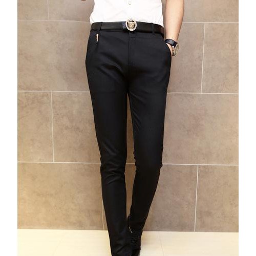 2014男裝夏季韓版男士修身休閑褲 潮男時裝長褲子 小腳男褲