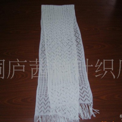 **秋冬新款新工藝大提花經(jīng)編圍巾（圖）桐廬針織廠家