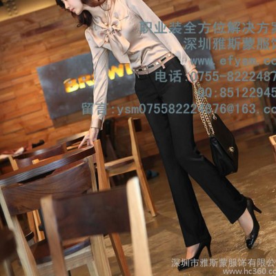 秋裝上新女裝2013新款通勤韓版西褲褲子 女 修身韓版時尚顯瘦長褲