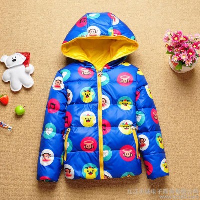 供應**2014年冬季熱款康羽童裝羽絨服