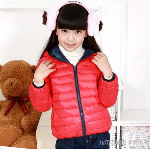 廠家直供2014年冬季**款式康羽男女童裝羽絨服