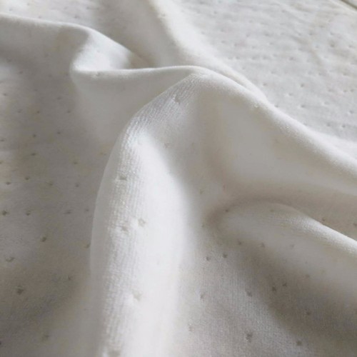 博凱廠家批發提花點點天鵝絨 提花天鵝絨 嬰兒毛毯面料 印花天鵝絨