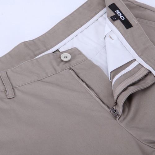 seno男士褲子秋裝新款長褲 簡約百搭韓版修身型男版小直角休閑褲                京雍特惠 品牌折