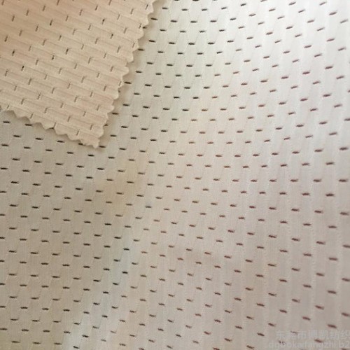 博凱直銷經編錦氨彈力網 內衣運動面料 彈力網眼提花四面彈針織面料