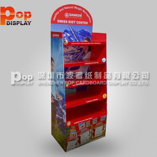 深圳工廠生產(chǎn)襪子紙貨架  衣服褲子瓦楞紙展架  緊身褲紙陳列