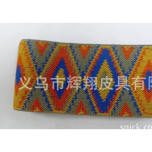 新款 ZARA 5CM寬 女士提花松緊腰帶 彈力腰封