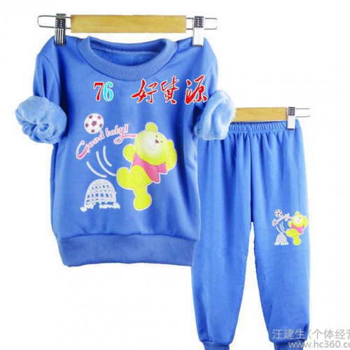 冬季地?cái)傌浽?兒童保暖內(nèi)衣新款 童裝套裝秋冬裝 地?cái)偟蛢r(jià)貨源