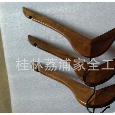 荔浦衣架 直銷定制兒童衣架 童裝衣架 木質(zhì)人字形衣掛