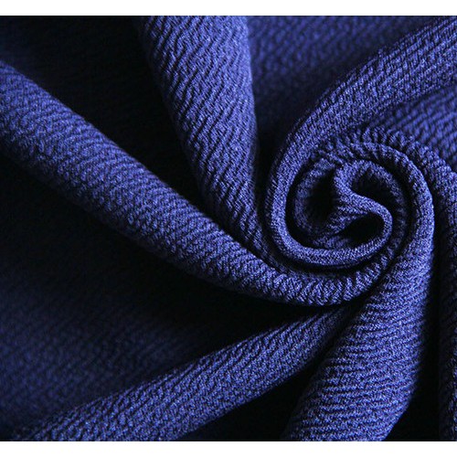 藏青滌氨提花布 手感柔軟 男女時裝 休閑裝面料 現貨批發品質穩定40149