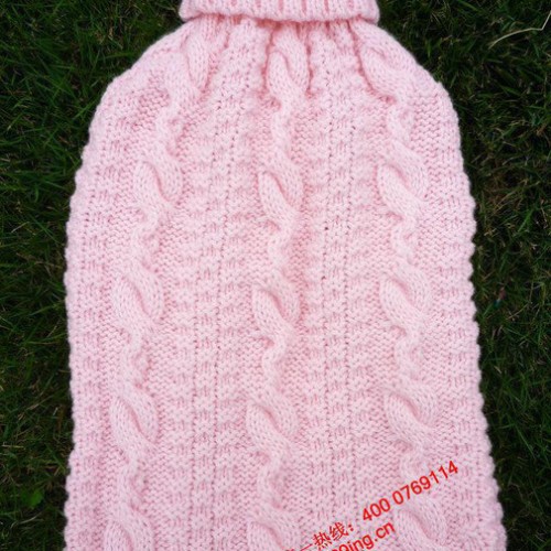 毛線套，熱水袋，提花熱水袋，毛線針織套，熱水袋毛線套