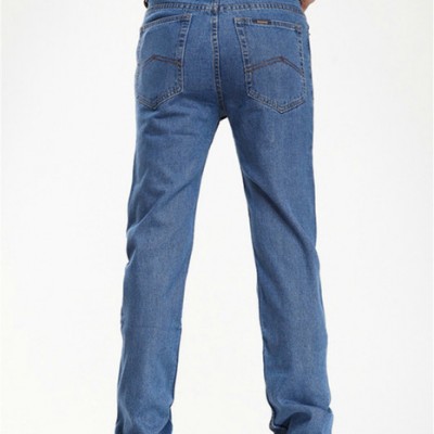 蘋果牛仔褲男 品牌男式牛仔褲 texwood 高腰男士商務牛仔長褲882