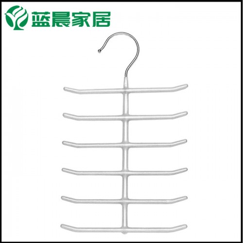 新制毛巾架 **多用浸膠防滑衣架褲架一體架圍巾毛巾架