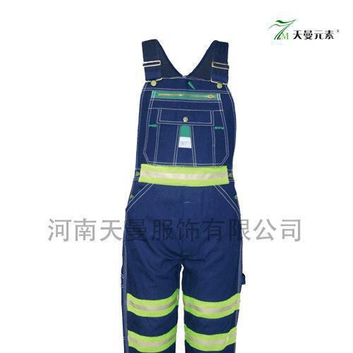 牛仔背帶褲 防靜電背帶褲 工裝牛仔背帶褲 背帶褲工裝外單