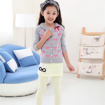 限時**FXL2014爆款韓版童褲女童秋裝打底褲兒童眼鏡兔裙