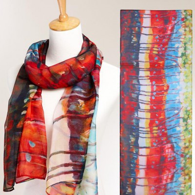 真絲長(zhǎng)圍巾 優(yōu)雅的撞色 百搭真絲絲巾 秋冬絲巾招分銷(xiāo)一件代發(fā)