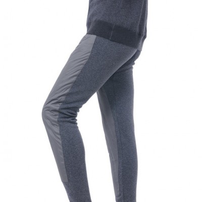 2014冬新款不倒絨保暖羽絨褲男多層防寒純色加絨加厚保暖大碼