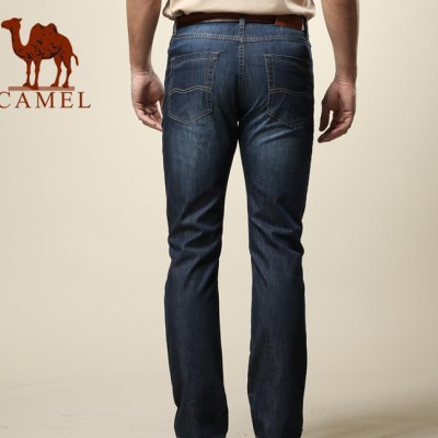 **男裝 春裝新款直筒牛仔褲 休閑男士中腰長褲子 079