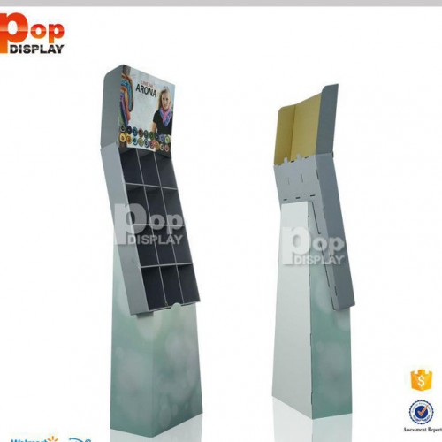 大量生產(chǎn)格子紙展示架  超市圍巾促銷格子紙貨架  落地格子架