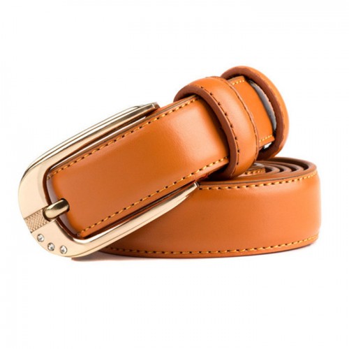 熱賣韓版女士時尚鑲鉆針扣腰帶真皮裝飾皮帶牛仔褲帶