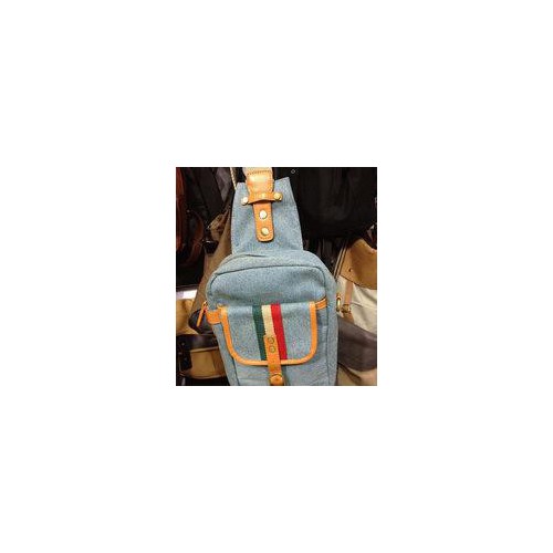 代發時尚休閑外貿男裝 服飾 包包 牛仔布胸包