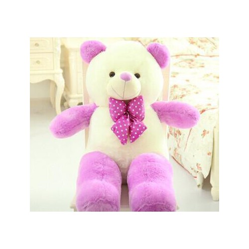 直銷 情人節禮物大號泰迪熊公仔  領結熊布娃娃送女朋友