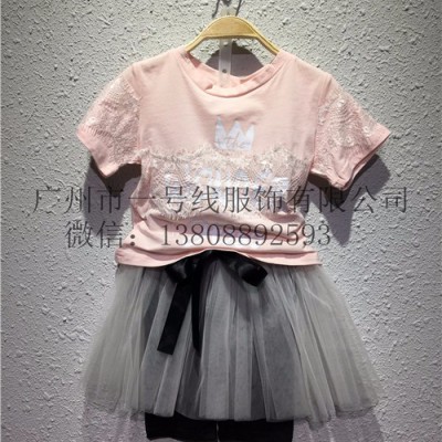 丫丫兔童裝過(guò)季尾貨夏款白色紳士領(lǐng)結(jié)短袖襯衣特價(jià)批發(fā)